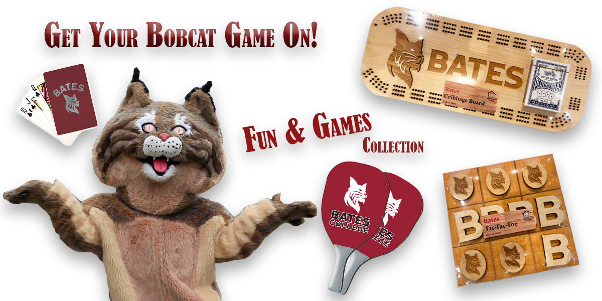 games branded with bates wordmark