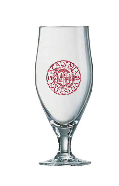 16 oz. Bates Academia Seal Cervoise Stem Glass