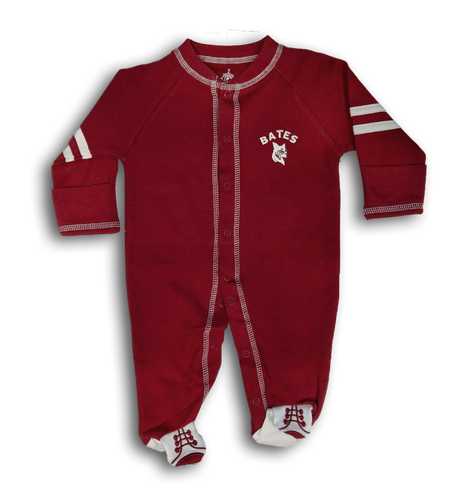 BATES Bobcat Footed Romper Onesie from Creative Knitwear