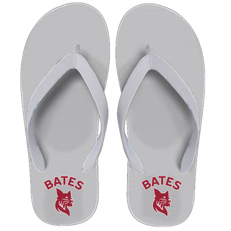Flip-Flops with BATES Bobcats Graphics