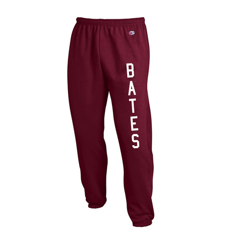 Maroon Closed Bottom Power Blend Sweatpants from Champion